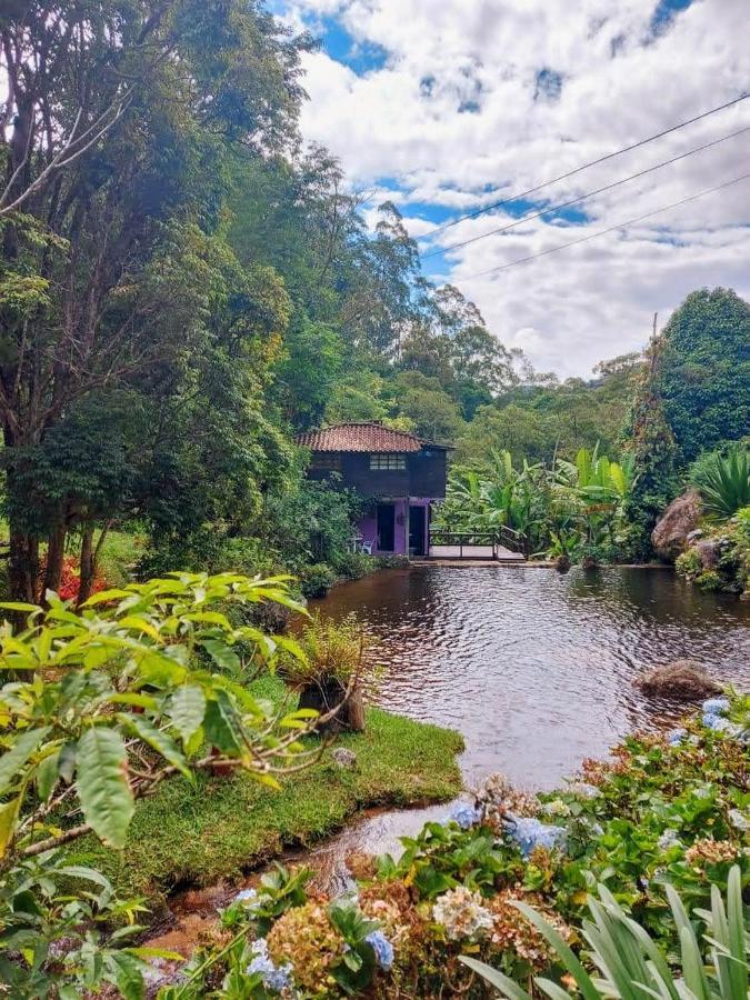 Espirito Das Aguas Chales Lumiar Exteriör bild