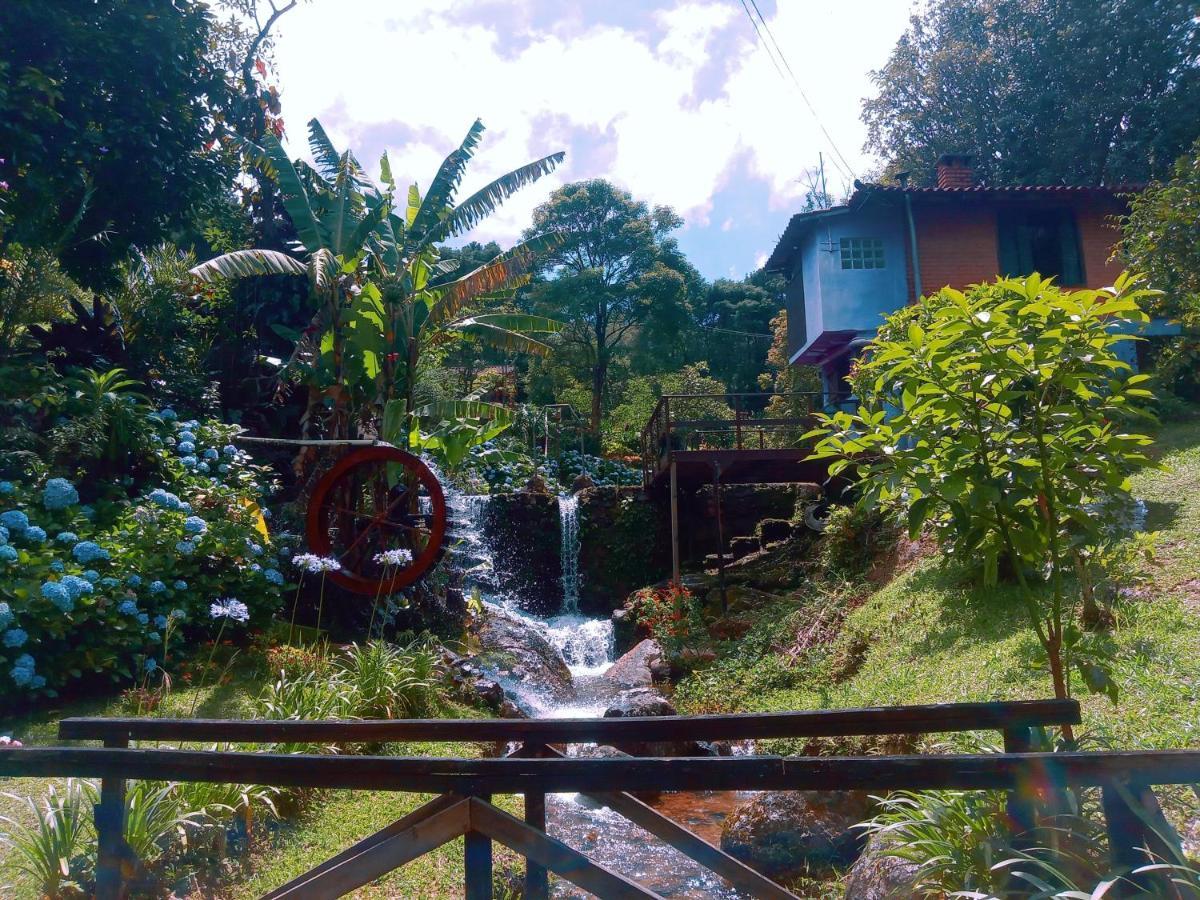 Espirito Das Aguas Chales Lumiar Exteriör bild