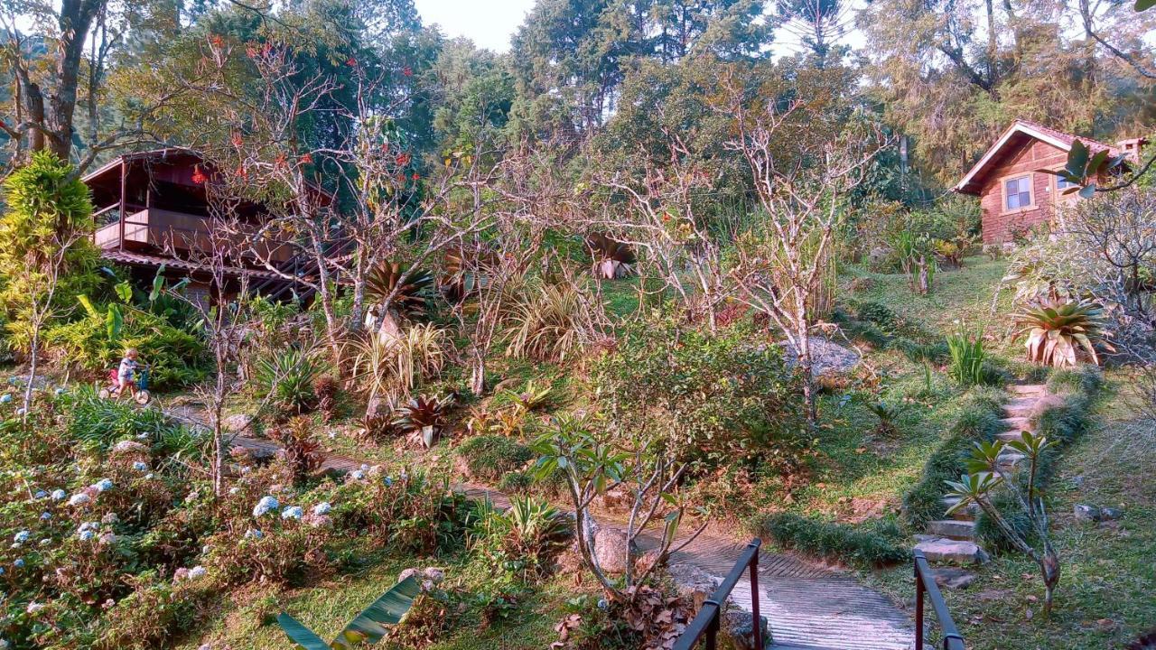 Espirito Das Aguas Chales Lumiar Exteriör bild